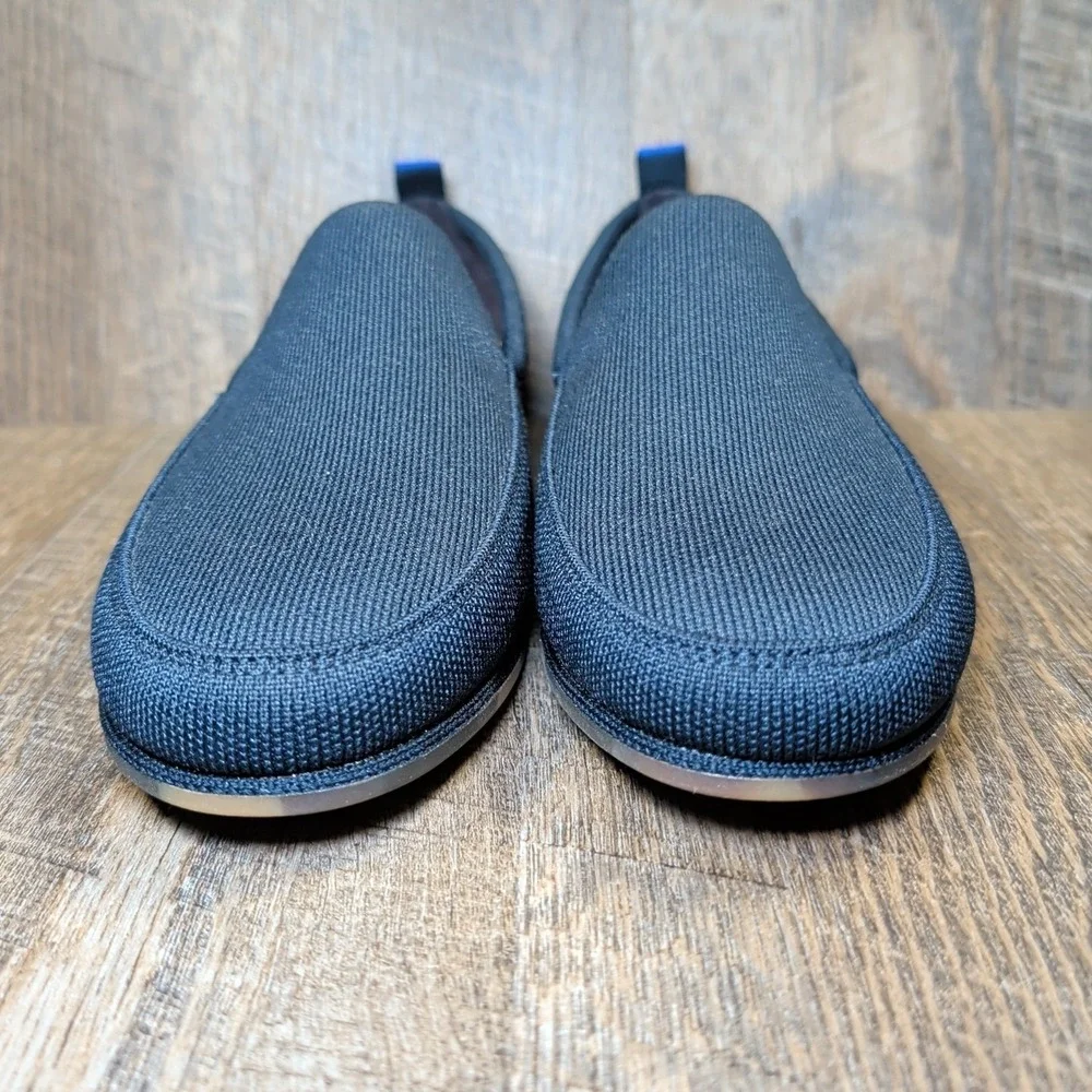 Men's Navy Slip-On Loafers